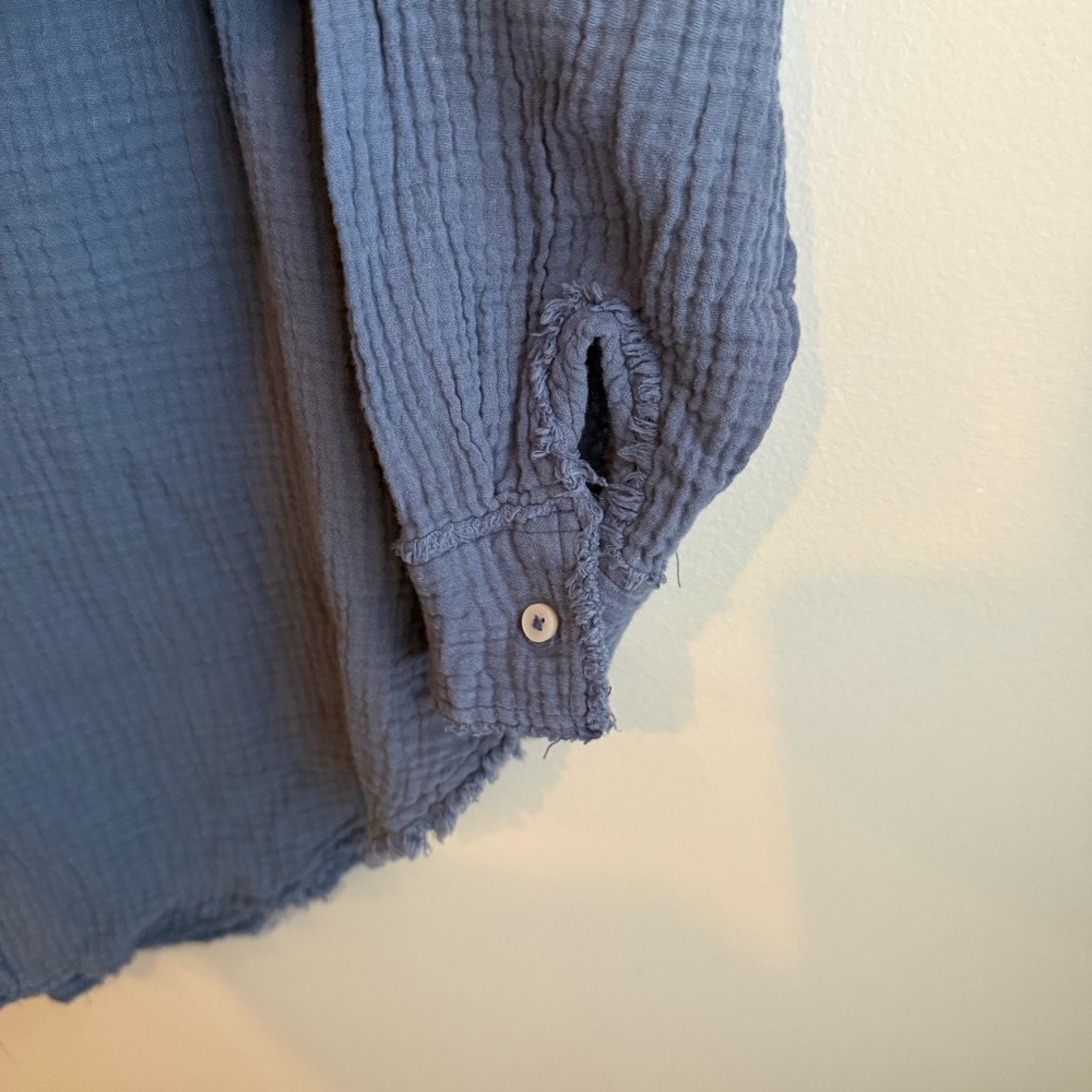 Aerie Gauzy Coverup Shirt - Picture 3 of 6